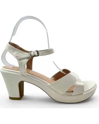 TIMBOS SANDÁLIA DE SALTO 132759 BRANCO BLANCO
