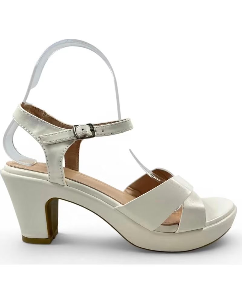 TIMBOS SANDÁLIA DE SALTO 132759 BRANCO BLANCO