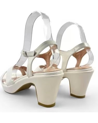 TIMBOS SANDÁLIA DE SALTO 132759 BRANCO BLANCO