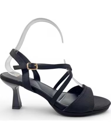 TIMBOS SANDALIA DE VESTIR TACÓN ELEGANTE COLOR NEGRO