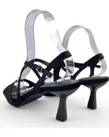TIMBOS SANDALIA DE VESTIR TACÓN ELEGANTE COLOR NEGRO