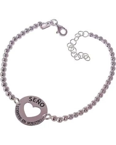 MINOPLATA PULSERA SENO BOLAS DE PLATA DE LEY 925 SIEMPRE EN NUESTRO CO