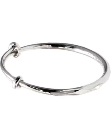 MINOPLATA PULSERA MEDIA CANA INFANTIL AJUSTABLE DE PLATA DE LEY RODIAD