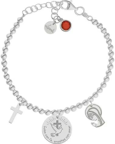 MINOPLATA PULSERA PROFESORA DE RELIGION DE PLATA DE LEY 925 PERSONALIZ
