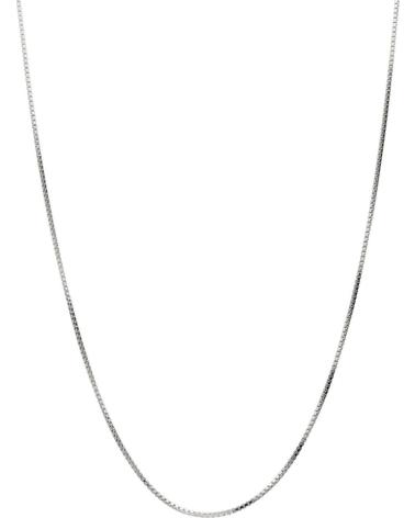 MINOPLATA CADENA DE PLATA DE LEY BANO DE RODIO 40CM 5 CM CADENITA ADAP