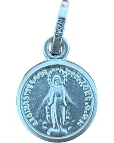 MINOPLATA MEDALLA DE LA VIRGEN MILAGROSA DE PLATA DE LEY 8MM