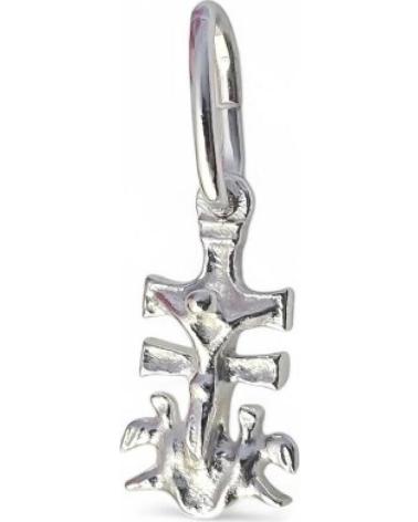 MINOPLATA CRUZ DE CARAVACA MINI DE PLATA DE LEY 925 10MM X 4MM