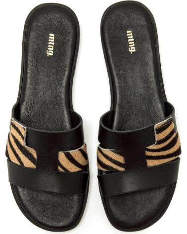 MTNG SANDALIAS CASUALES ALYSA 61588 PARA MUJER NEGRO