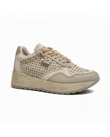 CETTI ZAPATILLAS 848 XL EN PIEL COLOR BEIS BEIG