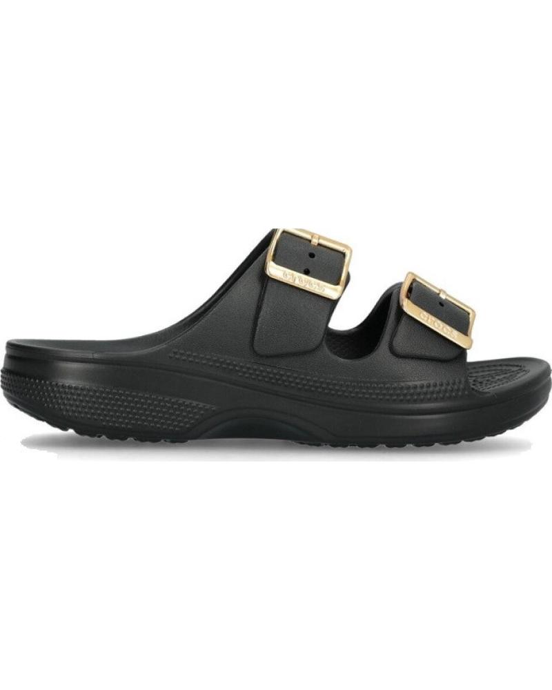 CROCS SANDALIA SATURDAYMETALLIC 213316 NEGRO