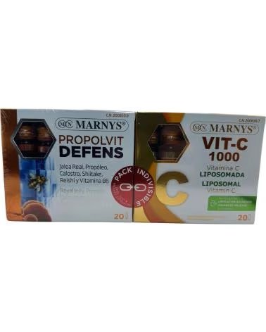 MARNYS PACK 2X1 PROPOLVIT DEFENS UND VITAMIN C 20 AMPULLEN
