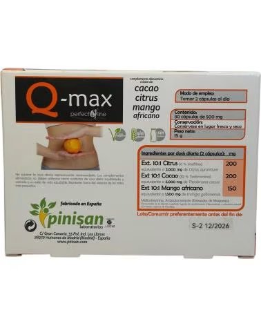 PINISAN Q-MAX LINE PERFEC 30 CÁPSULAS