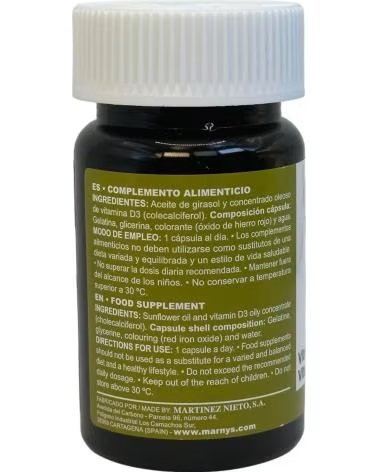 MARNYS VITAHELP VITAMINA D 4000 IU 120 PERLAS