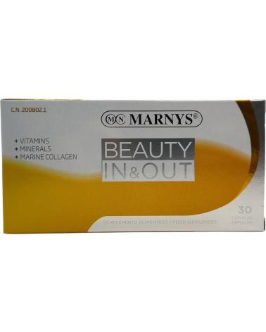 MARNYS BEAUTY IN OUT SUPLEMENTO NUTRICIONAL 30 CÁPSULAS