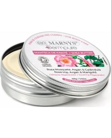 MARNYS MANTECA DE KARITÉ CON ROSA MOSQUETA, ARGÁN Y CALÉNDULA