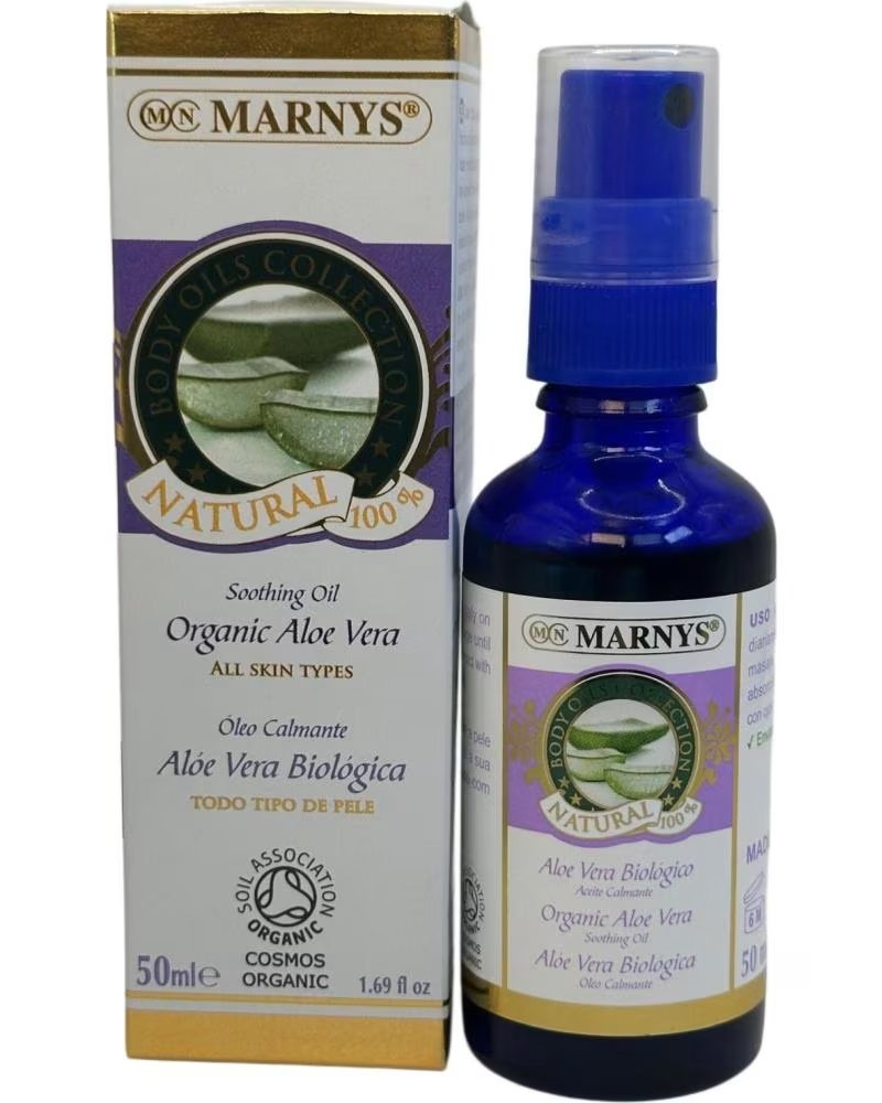 MARNYS ÓLEO CALMANTE DE ALOÉ VERA ORGÂNICO 50 ML