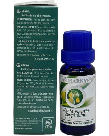MARNYS ACEITE ESENCIAL DE MENTA PIPERITA 15 ML
