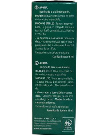 MARNYS ACEITE ESENCIAL DE LAVANDA 15ML