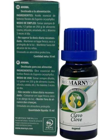 MARNYS ACEITE ESENCIAL DE CLAVO 15 ML