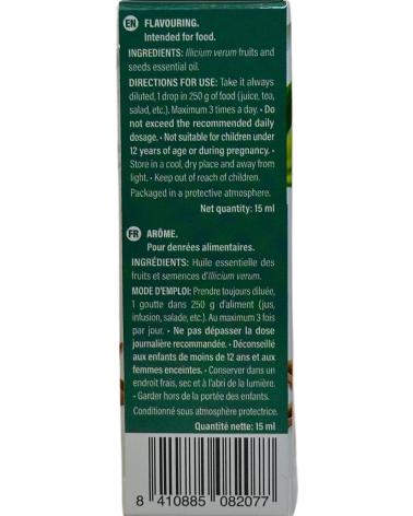 MARNYS ACEITE ESENCIAL DE ANÍS ESTRELLADO 15 ML