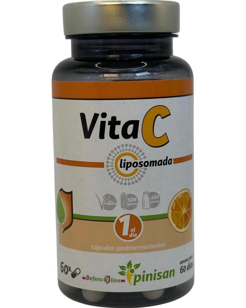 PINISAN VITAMINA C LIPOSOMADA 750MG - 60 CÁPSULAS