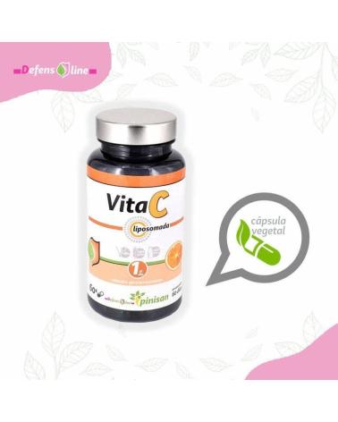 PINISAN VITAMINA C LIPOSOMADA 750MG - 60 CÁPSULAS