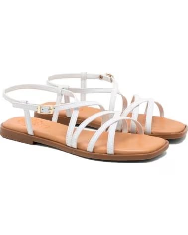 PORRONET SANDALIAS PLANAS 3221 BLANCO