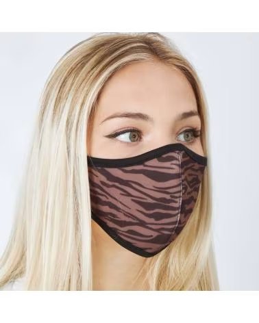 ABBACINO MASKE MODELL 90266 50 BRAUN ZEBROWN