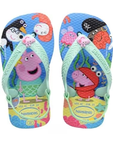 HAVAIANAS CHANCLAS NINO 4145980H AZUL 1056LVDBLU