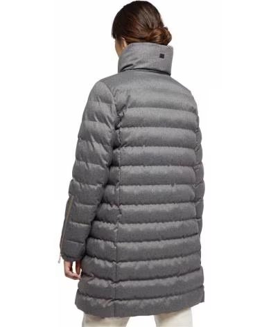 GEOX W ILDE PARKA MANTEL GRAU F1019
