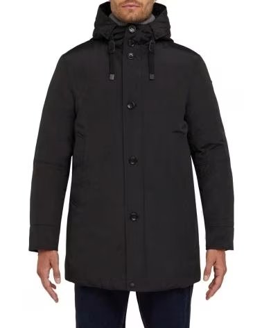 GEOX MANTEAU M VELLETRI NOIR F9000