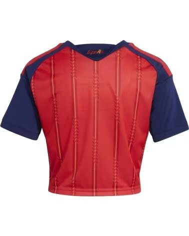 ADIDAS TOP RFEF H JSY CR W EN ROJO PARA MUJER VIVRED