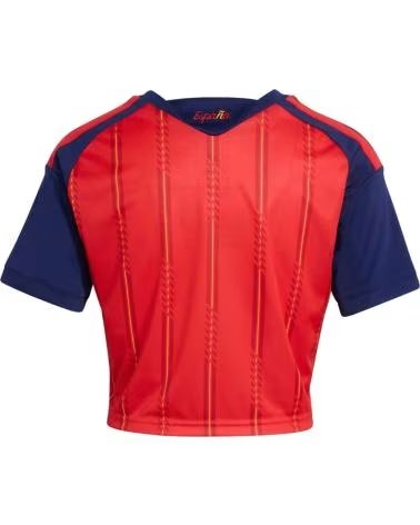 ADIDAS TOP RFEF H JSY CR W EN ROJO PARA MUJER VIVRED