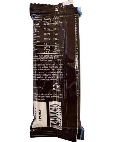 HERBORA BARRA MAXI SACIENTE SNACKIS SABOR CHOCOLATE DE LEITE