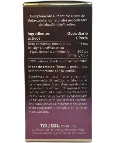 TONGIL NATURAL BETA CAROTENOS CLINIC 90 PERLAS ESTADO PURO