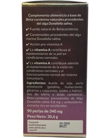 TONGIL NATURAL BETA CAROTENOS CLINIC 90 PERLAS ESTADO PURO