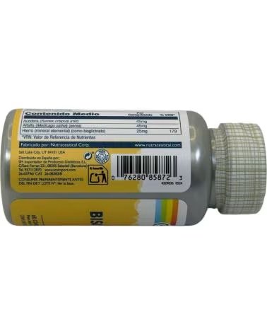 SOLARAY FERRO BISGLICINATO 25MG - 60 COMPRIMIDOS