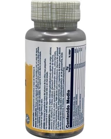 SOLARAY METHYL B-COMPLEX 50 VITAMINAS B ATIVADAS 60 CÁPSULAS
