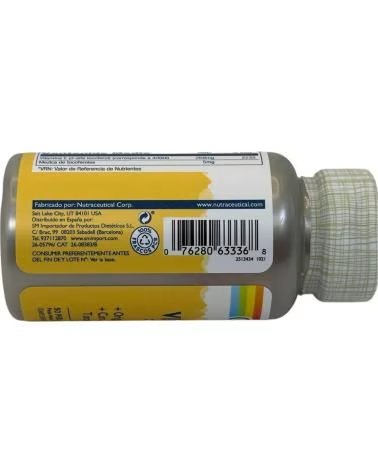 SOLARAY VITAMINA E 268MG 400UI, 50 PEROLAS