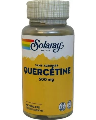 SOLARAY QUERCETINA 500 MG - 90 CÁPSULAS VEGETAIS
