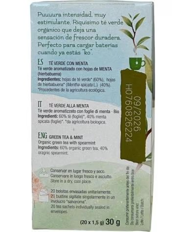 SANTIVERI SANAFLOR INFUSÃO CHÁ VERDE 20 SAQUETAS