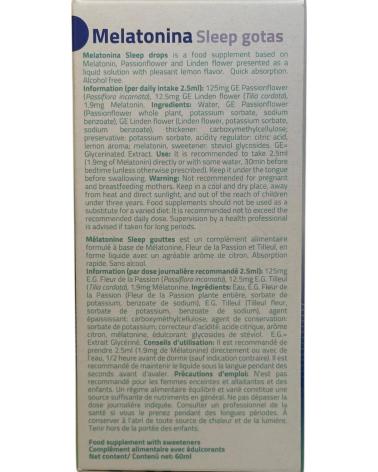 SAKAI MELATONINA SLEEP GOTAS CON PASIFLORA Y TILA 60ML
