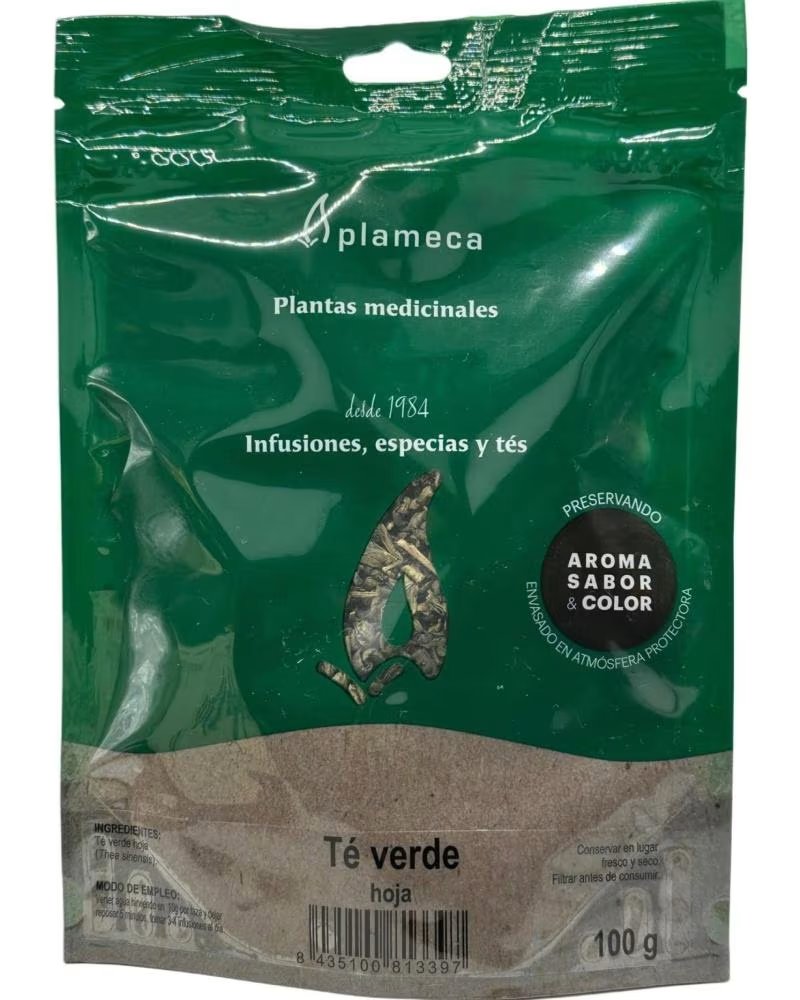 PLAMECA GRÜNER TEE IN BLÄTTERN 100G