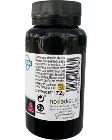 NOVADIET CITRATE DE MAGNÉSIUM 250MG, 60 COMPRIMÉS