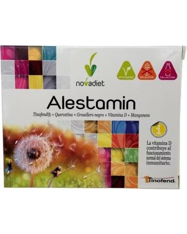 NOVADIET ALESTAMIN COM QUERCETINA, 30 CÁPSULAS