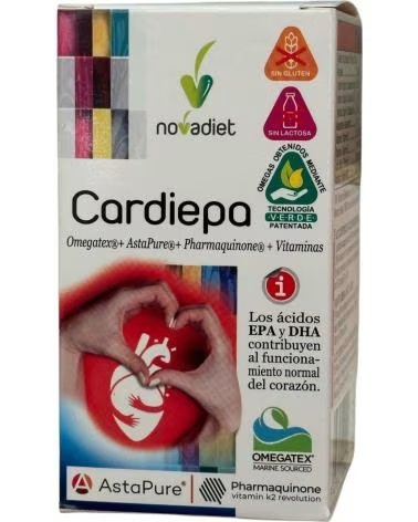 NOVADIET CARDIEPA REFUERZO CARDIOVASCULAR 60 PERLAS