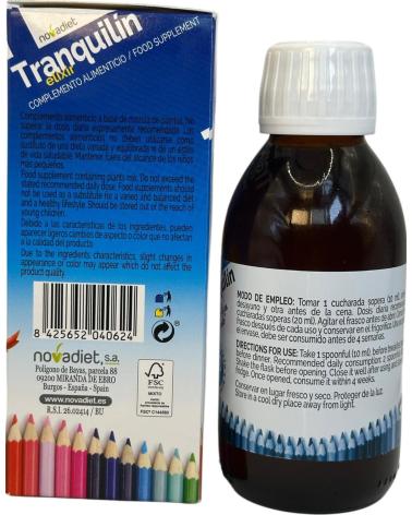 NOVADIET TRANQUILIN ELIXIR 150ML