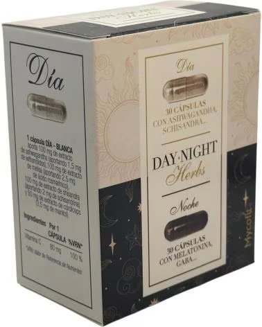 MYCOFIT DAY-NIGHT HERBES 30 CÁPSULAS