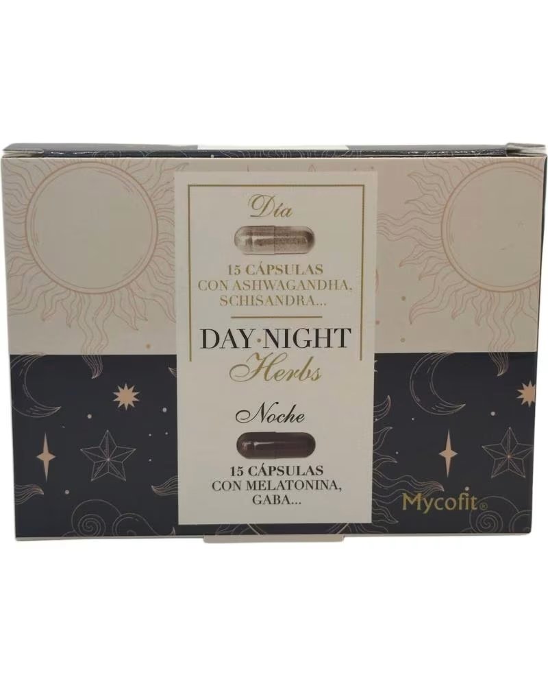 MYCOFIT DAY-NIGHT HERBES - COMPLEMENTO 15 CÁPSULAS
