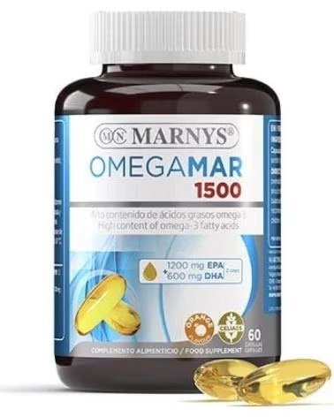 MARNYS OMEGAMAR 1500MG OMEGA 3 - 60 PEROLAS